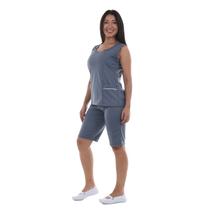 Uniforme Bermuda E Regata Helanca Babá Domésica Faxina Copa Uniforme Bermuda E Regata Helanca Babá Domésica Faxina Copa