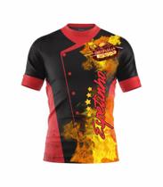 Uniforme Camiseta Espetinho Na Brasa Pronta Entrega Top