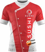 Uniforme Camiseta Sushi Sushiman Pronta Entrega Top - H SPORTS
