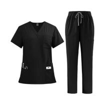 Uniforme Clássico de Enfermagem Masculino - Conjunto Médico, Cirúrgico, Dental e Clínico