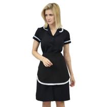 Uniforme de Camareira Vestido de Copeira + Avental de Camareira - Uniforme Copeira - uniforme Governanta
