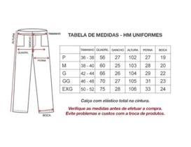 Uniforme Em Brim Leve Profissional ( Calça E Camisa)