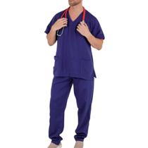 Uniforme Hospitalar Centro Cirúrgico Masculino Scrub Plus Size Ph - S