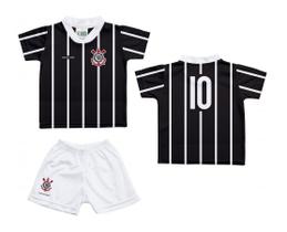 Uniforme Infantil Corinthians Oficial - Torcida Baby