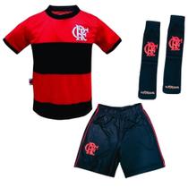 Uniforme Infantil Flamengo Kit 3 Peças Oficial Uniforme Infantil Flamengo Kit 3 Peças Oficial