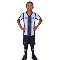 Uniforme Infantil Santos Kit 3 Peças Oficial Uniforme Infantil Santos Kit 3 Peças Oficial