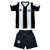 Uniforme Infantil Santos Listrado Oficial Uniforme Infantil Santos Listrado Oficial