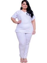 Uniforme Médica Enfermeira Pijama hospitalar Feminino Scrubs Cirurgico Plus Size Unissex PJ04
