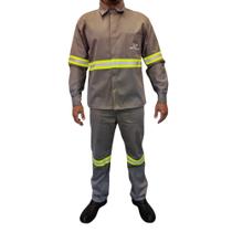 Uniforme Nr10 Eletricista Risco 2 Antichama Faixa Refletiva