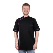 Uniforme Para Barbeiro Preto - Wp Connect - Wp Confecções