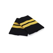 Uniforme Para Piloto Pilot Uniform Epaulets Paleteras Aero Phoenix 2 Bar Gold Wa