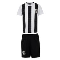 Uniforme Santos Infantil Conjunto Mini Craque Oficial Jr Uniforme Santos Infantil Conjunto Mini Craque Oficial Jr
