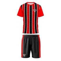 Uniforme São Paulo Infantil Conjunto Mini Craque Oficial Jr - Braziline Uniforme São Paulo Infantil Conjunto Mini Craque Oficial Jr - Braziline