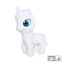 Unika Pintura Samba Toys Unicornio Vinil com Pincel e Tintas Brinquedo Lavavel Educativo Pedagogico