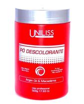 uniliss pó descolorante azul 500g uniliss pó descolorante azul 500g