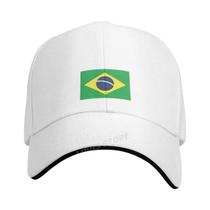 Unisex ajustável Brasil bonés de beisebol, homem esporte ao ar livre, moda, bandeira chapéus, verão