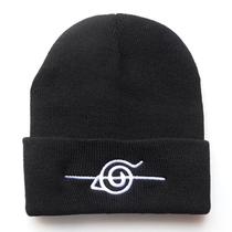 Unisex Anime Akatsuki vermelho nuvem bordado malha chapéu Bonnet, Cosplay, quente, outono, inverno Unisex Anime Akatsuki vermelho nuvem bordado malha chapéu Bonnet, Cosplay, quente, outono, inverno