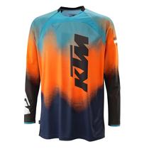 Unissex 2024 KTM MTB Motocross Enduro Bicicleta Camisa De Ciclismo Downhill Camiseta Roupas BMX