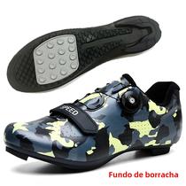 Unissex Antiderrapante Lockless Ciclismo Sapatos Esportivos Das Mulheres Dos Homens Casuais De