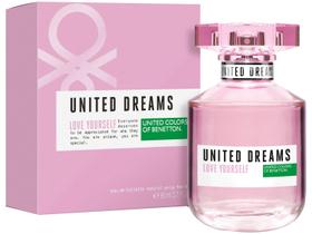 United Dreams Love Yourself Benetton EDT Feminino 80ml United Dreams Love Yourself Benetton EDT Feminino 80ml