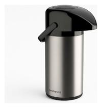 Unitermi - Garrafa Termica Pressao 600Ml Verona Inox Uniterm 85113 Unitermi - Garrafa Termica Pressao 600Ml Verona Inox Uniterm 85113