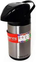 Unitermi Garrafa Termica Pressao 600Ml Verona Inox Uniterm 85113 Unitermi Garrafa Termica Pressao 600Ml Verona Inox Uniterm 85113