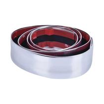 Universal Car Door Bumper Decoração, Moldagem Trim, Prata Chrome Strip, 1Pc Universal Car Door Bumper Decoração, Moldagem Trim, Prata Chrome Strip, 1Pc