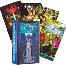 Universal Celtic Tarot Deck Tarô Celta Wicca Baralho de Cartas de Oráculo Universal Celtic Tarot Deck Tarô Celta Wicca Baralho de Cartas de Oráculo