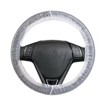 Universal cobertura do volante, durável, descartável, alta qualidade, plástico, 100pcs por lote Universal cobertura do volante, durável, descartável, alta qualidade, plástico, 100pcs por lote