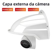 Universal sol chuva sombra câmera capa escudo para ninho anel arlo dome bala câmera ao ar livre