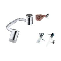 Universal Splashproof 1080 graus Extensor De Torneira Giratório À Prova De Ferrugem Com Modos De Spray