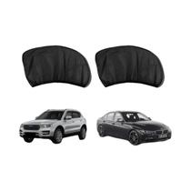 Universal SUV Car Sunshade Proteção UV Anti-Mosquito Cortina Lateral Blackout Window Film Acessórios