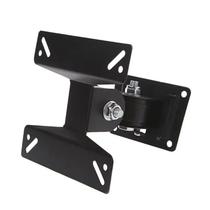 Universal TV Wall Mount Bracket, ajustável, 180 graus de rotação, 14 "a 24" LCD LED Flat Panel - Keedi