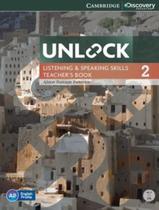 Unlock 2 listening and speaking skills tb with dvd - 1st ed - CAMBRIDGE AUDIO VISUAL & BOOK TEACHER