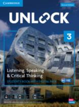 Unlock 3 - Listening, Speaking And Critical Thinking Sb With Digital Pack - 2Nd Ed - CAMBRIDGE