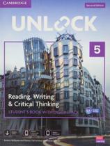 Unlock 5 - reading, writing and criticalthinking sb with digital pack - CAMBRIDGE UNIVERSITY PRESS DO BRASIL***