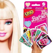 Uno Da Barbie Edição Especial Filme Jogo De Cartas Família - HGK