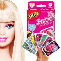 Uno Da Barbie Edição Especial Filme Jogo De Cartas Família