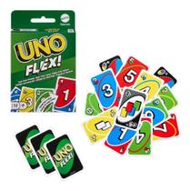 Uno Flex Novo Jogo De Cartas Cores Brinquedo Criança Hmy99 Uno Flex Novo Jogo De Cartas Cores Brinquedo Criança Hmy99
