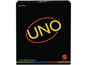 Uno Jogo De Cartas Minimalista 11cm - Mattel