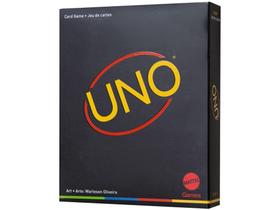 Uno Jogo De Cartas Minimalista 11cm - Mattel