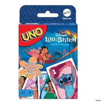 Uno Lilo Stitch Jogo De Cartas - Mattel JCC10 Uno Lilo Stitch Jogo De Cartas - Mattel JCC10