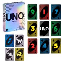 Uno Platinum Edition Card Game 112 Cartas - Mattel Oficial