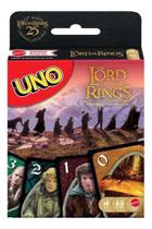 Uno Senhor Dos Anéis Mattel Jogo De Cartas Edição Especial Colorido Português