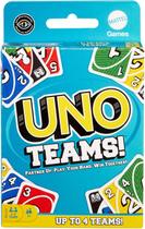 Uno Teams Jogo De Cartas em Equipe Cartas Especiais HXT58