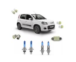 Uno Vivace / Mille Way Farol Super Branca + Led Novo Uno Vivace / Mille Way Farol Super Branca + Led Novo