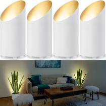 Uplight Floor Can Light SUNVIE 5W 2700K GU10, pacote com 4 Uplight Floor Can Light SUNVIE 5W 2700K GU10, pacote com 4