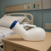 Urinol Masculino Papagaio 1 Litro com Tampa Vedação Portátil