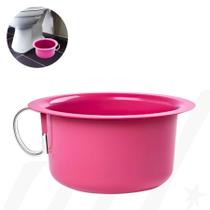 Urinol pinico adulto rosa de plástico up27r - Arqplast Resistente Masculino Feminino Clínicas Reciclado