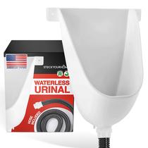 Urinol sem água Armazene sua casa para homens em plástico branco Urinol sem água Armazene sua casa para homens em plástico branco